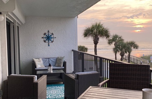 New Smyrna Beach Condo | Beautiful, modern, oceanfront condo within walking distance to Flagler Avenue.
