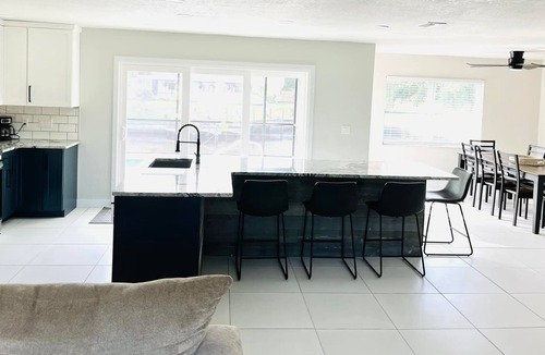 Harbour Heights House | Beautifully updated home on canal with heated pool - no additional charge.