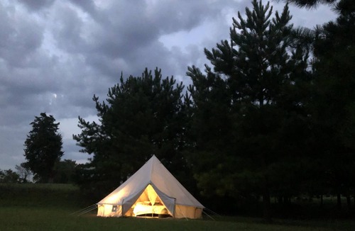 Ringgold Other | Bell Tent Farm Stay for Animal Lovers w/heat