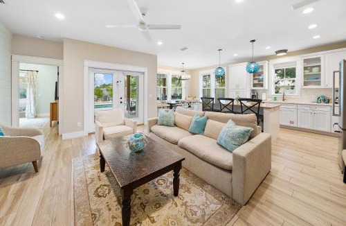 Bid-a-wee Beach House | Bid A Wee Bungalow l Outdoor living l Private Pool & Private Beach Access l EV Charging