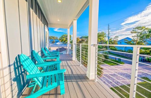 Dune Allen Beach House | Blue Horizon Golf Cart Pool & Sleeps 32