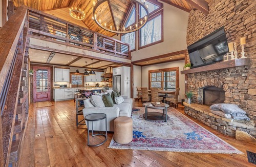 Necowa Cove House | Blue Ridge Lake Retreat w/Hot Tub + All King Beds