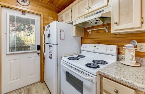 Sautee Nacoochee House | Braveheart Cabin- Cozy, large cabin w/ balcony & hot tub, walk-in shower