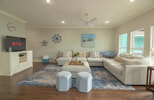 Port Bolivar House | Changes in Latitudes: 2nd Row Gulf Views/4BR, Sleeps 14