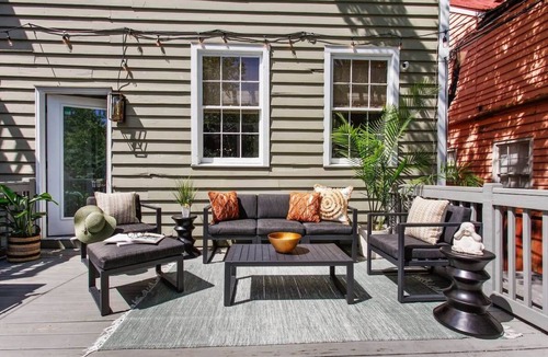 Beach Institute House | Chic Historic Home | Private Patio