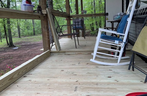 Delta RV Rental | Close to Talladega, Cheha Mountain State Park, Lake Wedowee, and fishing.