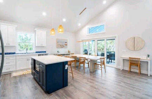 Palm Island House | Coastal Sol: Private Island Beach Escape