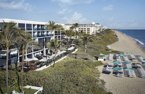 Palm Beach House | Comfort & Convenience! Private Beach Access | Free Parking + Onsite Pool