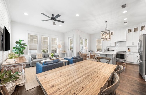 Greenway Park House | Community Pool! Less than a Mile to the Beach! 4 Bikes!