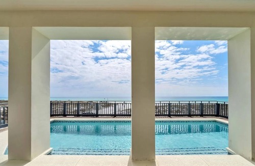 Grayton Beach House | Completely Renovated Gulf Front Home with Private Pool and Panoramic Views!