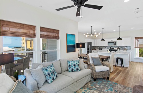West Panama City Beach Villa | Cozy 5BR Laguna Beach Oasis with Private Pool & Rooftop Gulf Views