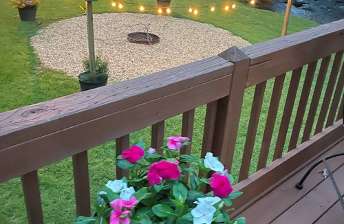 Ellijay Cabin | Cozy cabin with riverfront location, fire pit and peaceful surroundings