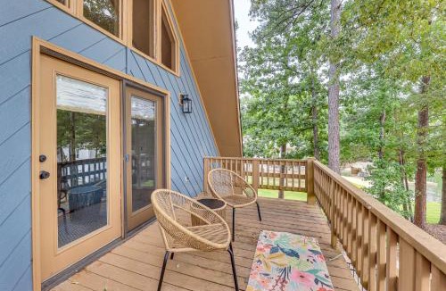 Little Kowaliga House | Cozy Eclectic Cabin w/Lake Views & Shared Dock!