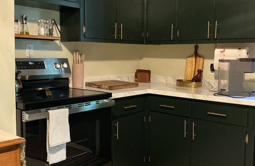 Tallassee House | Cozy mountain getaway with hot tub and fenced in yard