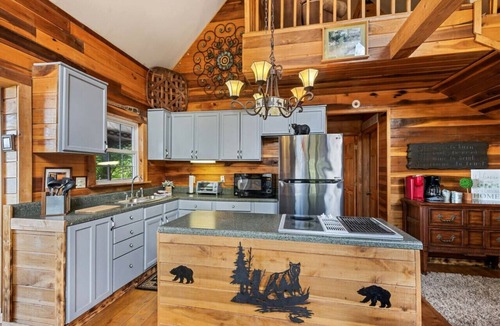 Maggie Valley Cabin | Cubby Bear Cabin-Peaceful, Pet Friendly Great View