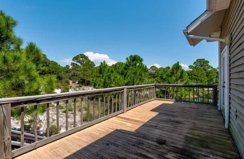 Audubon Place House | Dunes East - Private gated community! Gulf Views!