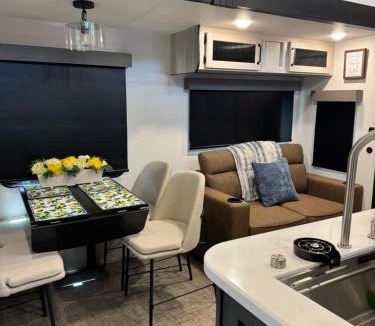 River Ranch Other | Extra large 4 bedroom with two full bath glamping rv with golf cart