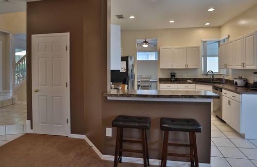 Sunset Lakes House | Fantastic 2-level home w/pond views, WiFi, AC, private pool - near theme parks