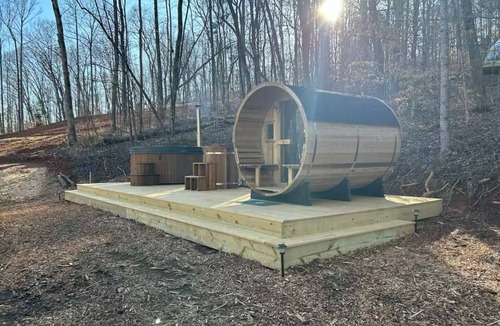 Travelers Rest Cabin | Field Trip Unit 21 Deluxe Aframe with private hot tub