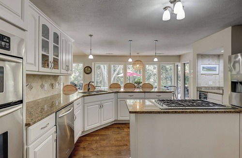 Heritage Woods House | Five Bedroom Sea Pines Home - Close to Beach - Private Pool + Outdoor Deck