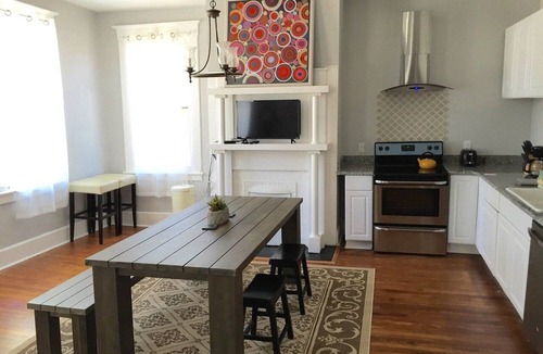 Dixon Park Apartment | Furnished Executive Rental in Victorian District!