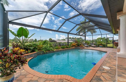 Burnt Store House | Gulf Access Sleeps 8 - Villa Tropicana - Roelens Vacations