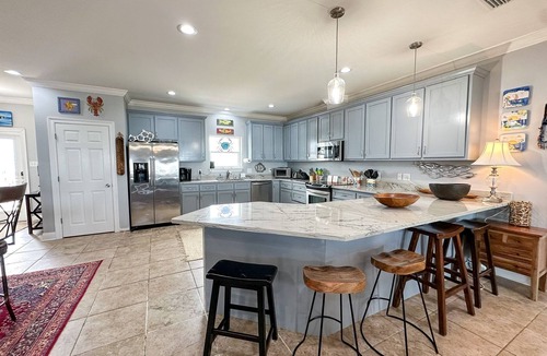 Dauphin Island House | Gulf-Front 4 Bedroom Home right on the beach