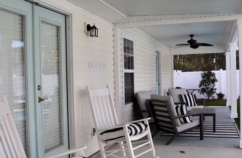 Gulfview Heights House | Gulfview Beach Escape - Heated Private Pool, Beach Gear & 6 Seater Golf Cart