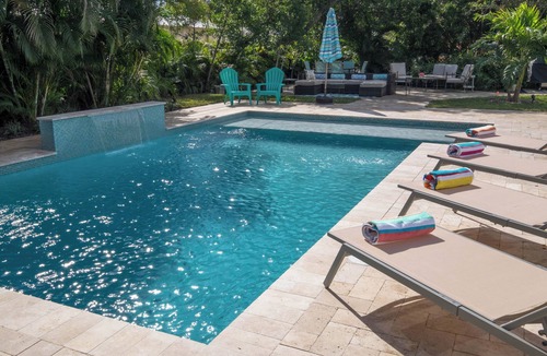 Del-Ida Park Historic District House | Heated Saltwater Pool, Spacious home, Close to Altantic Ave & Beach!