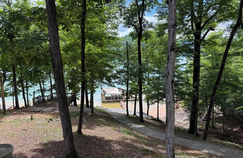 Jacksboro House | Hickory Harbor - Newly renovated lakefront retreat, sleeps 14 w/private dock