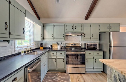 Sky Valley House | Hilltop Cottage with Hot Tub in Sky Valley, Ga