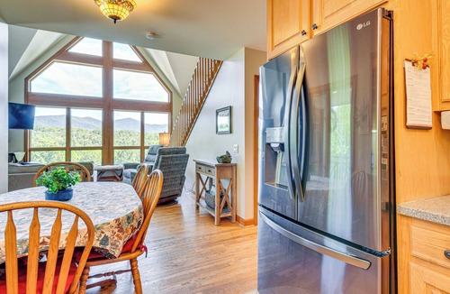 Dahlonega House | Hilltop Home w/Panoramic Forest & Mountain Views!