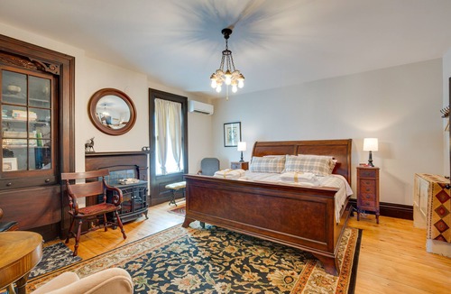 Atchison House | Historic Atchison Farmhouse w/Patio Near Downtown