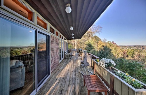 Radford House | Home with Wraparound Deck and Blue Ridge Mtn Views!