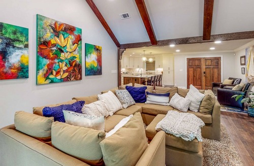 Columbus House | Idyllic Lakefront Home - Sprawling Deck & Dock