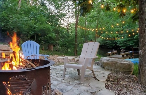 Innsbrook Ski Chalet | Innsbrook Falls Hideaway - Roomy lakefront Chalet w/spacious deck & firepit