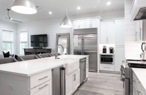 Lakeside at Blue Mountain Beach House | June Special "Cabana Cove" 30A Home, Private Pool, Golf Cart, Blue Mountain