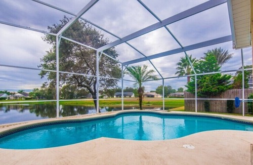 Sunridge Woods Villa | Lake View From Pool 4 Bed 3 Bath- Perfect for Snowbirds!