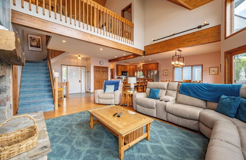 McHenry House | Lakefront Escape with Deck, Firepit & Views