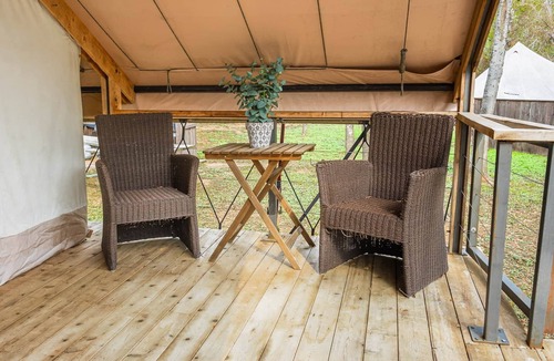 Bastrop Cabin | Lakefront Glamping Safari Tent #10: Prickly Pear