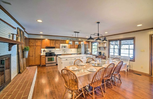 Harrison House | Lakefront Harrison Home w/Sunroom, Deck, & Dock!