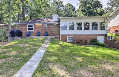 Macon House | Lakefront Macon Getaway Grill, Pet Friendly!