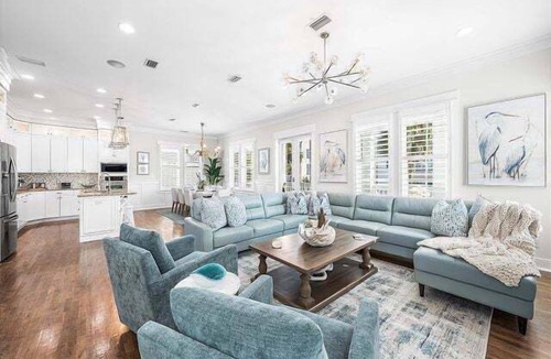 Dune Allen Beach House | Large Family Getaway – Pool, Golf Cart, Sleeps 17