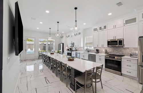 Tang-O-Mar House | Large Miramar Home with Pool and Spa, Game Room, Foosball, Elevator and 8 Bikes