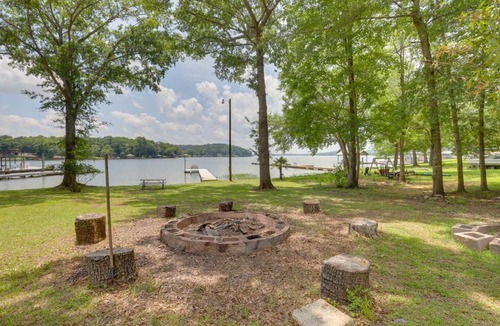 Cook Springs House | Logan Martin Lake Home w/Private Dock