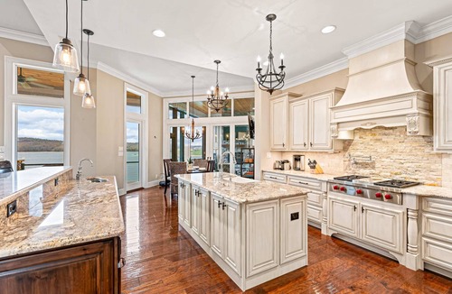 Sharps Chapel House | Luxe Lakefront Home, Sleeps 14, Dock, Amazing Views