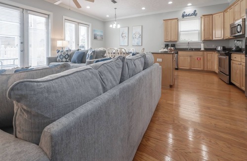 Gulf Lagoon Beach House | Luxury 4BR/3.5BA Coastal Retreat w/Pool -1 Block to Beach - Sleeps 15 Guests!