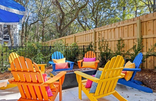 Folly Field House | Luxury 6 Br Sleeps 18 Private Heated Pool Fire Pit