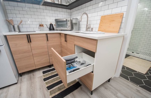 Peachtree City Apartment | Luxury Centrally-Located 1BR/1BA Basement Apartment with Gym and W/D in Unit
