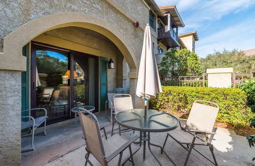 St. Augustine Condo | Luxury first floor 1BR. Condo w/Outside Patio